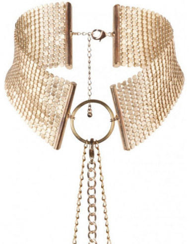 Náhrdelník/obojek Désir Métallique Gold - Bijoux Indiscrets (zlatý)