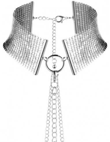 Náhrdelník/obojek Désir Métallique Silver - Bijoux Indiscrets (stříbrný)