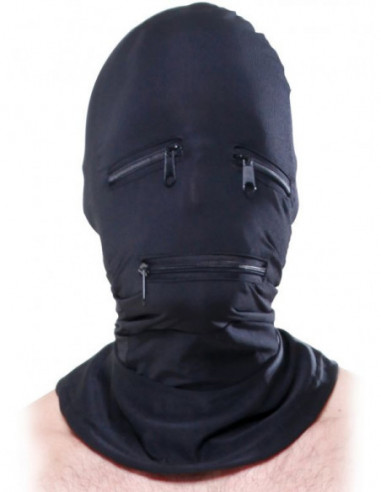 Maska na hlavu se třemi zipy