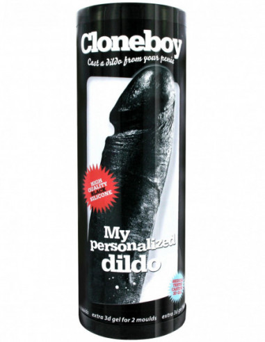 Cloneboy Black Dildo - sada pro odlitek penisu
