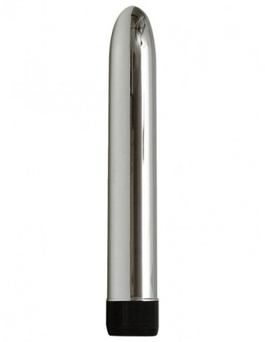 Stříbrný vibrátor Slim-Line