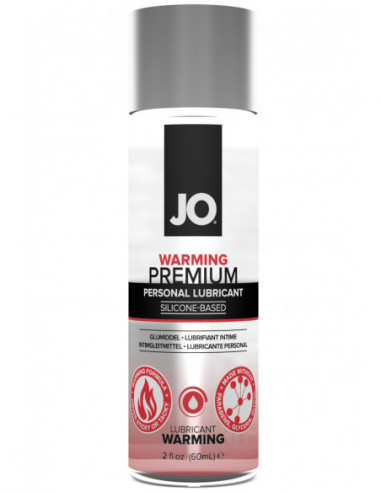 Silikonový lubrikační gel System JO Premium Warming (hřejivý), 60 ml
