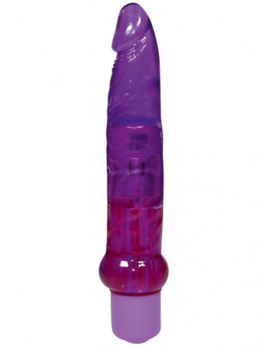 Anální vibrátor Jelly (fialový), 17,5 cm