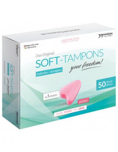 Menstruační tampony Soft-Tampons MINI - JoyDivision (50 ks)