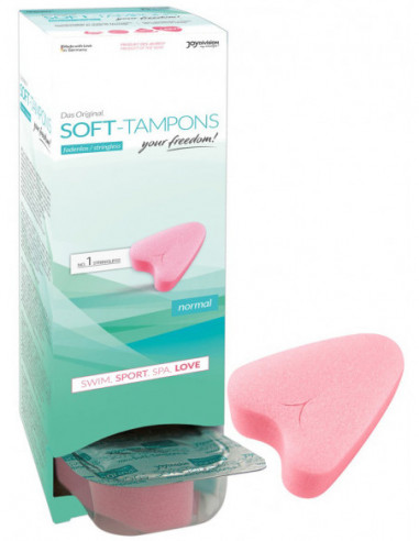Menstruační tampony Soft-Tampons NORMAL - JoyDivision (10 ks)