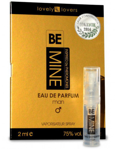 Pánský parfém s feromony BeMINE (VZOREK) - Lovely Lovers (2 ml)