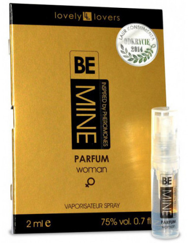Dámský parfém s feromony BeMINE (VZOREK) - Lovely Lovers (2 ml)