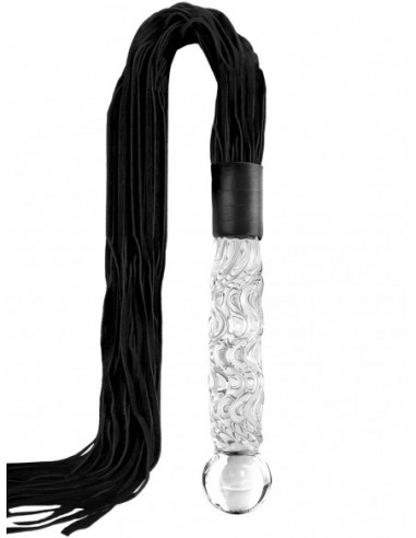 Důtky ze skla a býčí kůže Icicles No. 38 - Pipedream