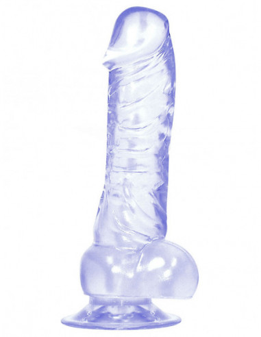 Realistický penis Crystal Clear Dong
