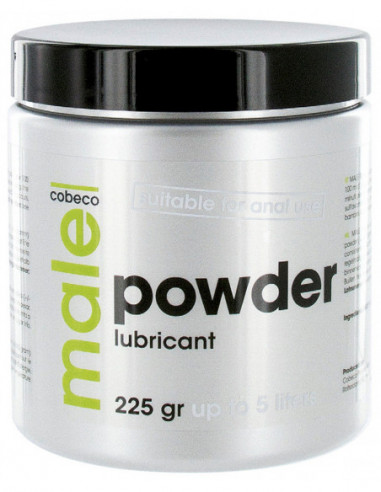 Práškový lubrikační gel MALE POWDER - Cobeco Pharma (225 g)