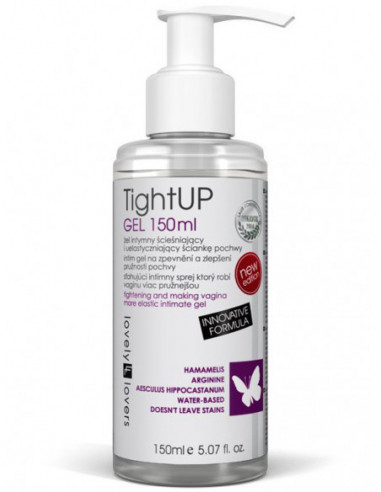 Lubrikační gel s efektem zpevnění a zúžení vaginy TightUP - Lovely Lovers (150 ml)