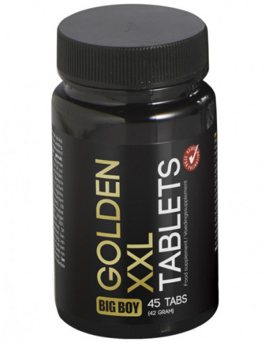 Tablety na zvětšení penisu BIG BOY Golden XXL - Cobeco Pharma (45 tablet)