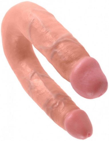 Dvojité realistické dildo King Cock Medium Double Trouble 5.5" - Pipedream