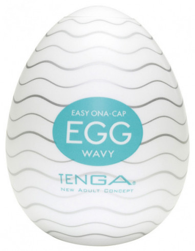 TENGA Egg Wavy - masturbátor pro muže