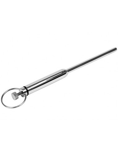 Vibrační dilatátor Urethral Vibrating Sound - kovový, 20 cm