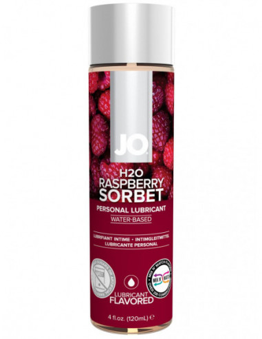 Lubrikační gel System JO H2O Malina - 120 ml