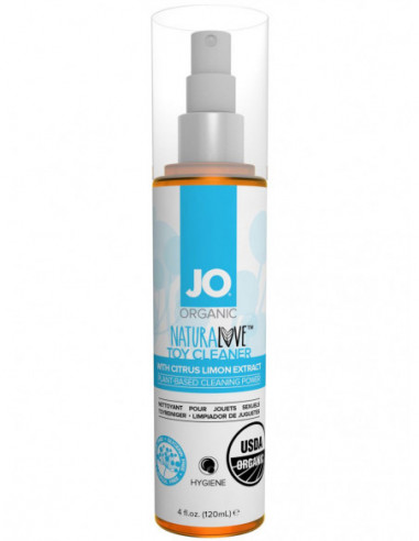 Čisticí sprej na erotické pomůcky ORGANIC NATURALOVE - System JO (120 ml)