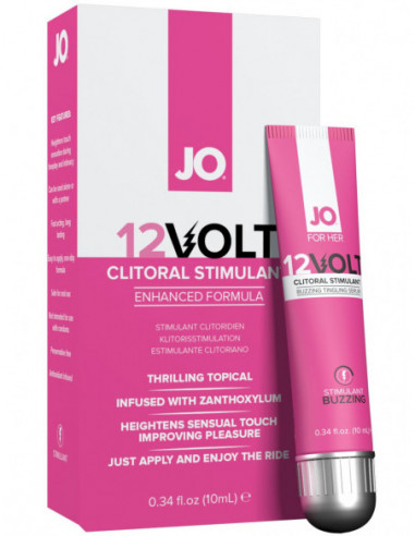 Stimulační gel na klitoris 12VOLT - System JO (10 ml)
