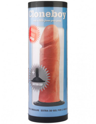 Cloneboy Dildo + přísavka - sada pro odlitek penisu