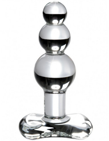Skleněný anální kolík Icicles No. 47 - Pipedream