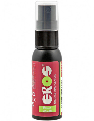 Uvolňující a chladivý anální sprej Relax Woman - EROS (30 ml)
