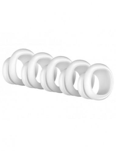 Náhradní manžety pro stimulátor klitorisu Penguin - Satisfyer (5 ks)