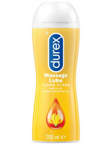 Masážní a lubrikační gel YLANG YLANG - Durex (200 ml)
