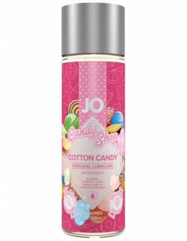 Ochucený lubrikační gel CANDY SHOP Cukrová vata - System JO (60 ml)