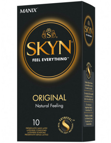 Tenké kondomy bez latexu SKYN Original - Manix (10 ks)