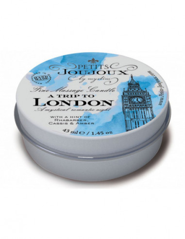 Masážní svíčka A Trip To London Petits Joujoux - 43 ml