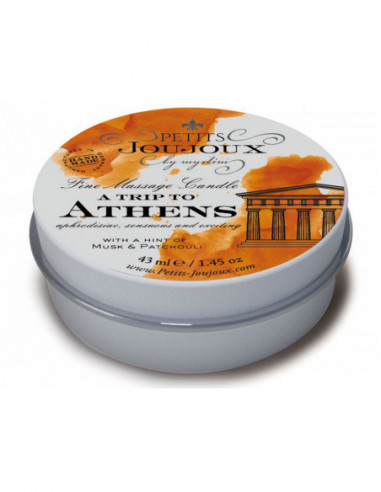 Masážní svíčka A Trip To Athens Petits Joujoux - 43 ml