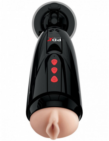 Mluvící vibrační vagina PDX Elite Dirty Talk Starter Stroker - Pipedream