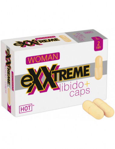 Tablety na zvýšení libida pro ženy Exxtreme Libido Caps - HOT (2 ks)