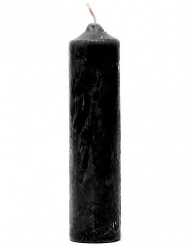 S/M černá parafínová svíčka - Rimba