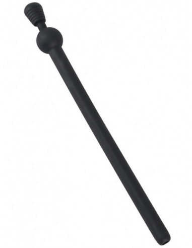 Silikonový dilatátor - kolík do penisu se zátkou Piss Play, 7 mm