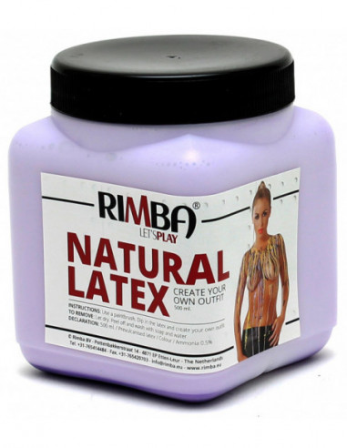 Tekutý latex ve fialové barvě Rimba - 500 ml