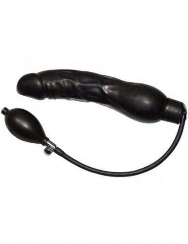 Nafukovací latexové dildo Black Latex Balloon