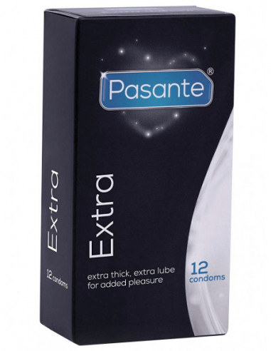 Kondomy Pasante Extra - zesílené (12 ks)