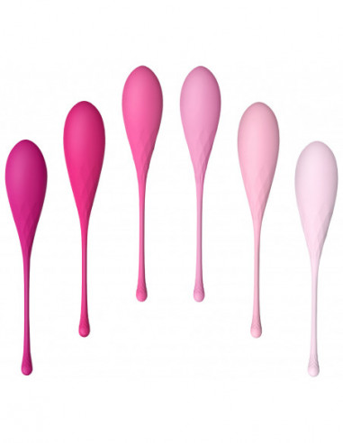 Sada silikonových vaginálních činek FemmeFit - FeelzToys