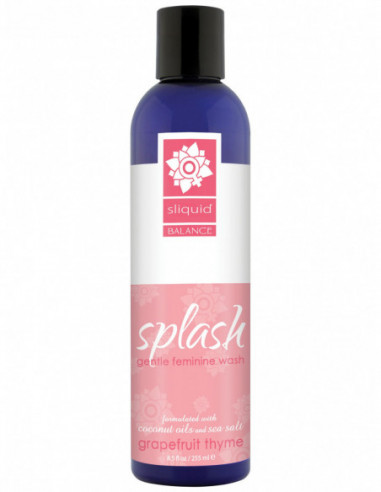 Gel na intimní hygienu Sliquid Balance Splash Grapefruit Thyme - 255 ml