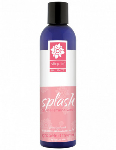 Gel na intimní hygienu Balance Splash Grapefruit Thyme - Sliquid (255 ml)