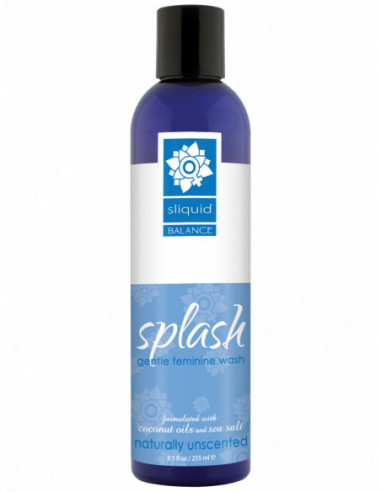 Gel na intimní hygienu Sliquid Balance Splash Naturally Unscented - 255 ml