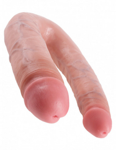Dvojité realistické dildo King Cock Large Double Trouble 7" - Pipedream