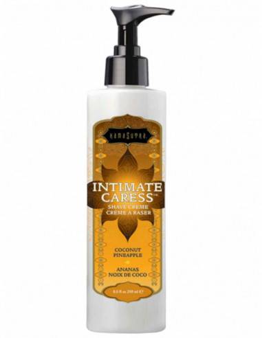 Krém na holení Intimate Caress Coconut Pineapple - Kama Sutra (250 ml)