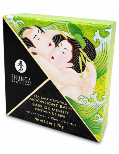 Koupelnová sůl Shunga Lotus Flower - lotosový květ, 75 g