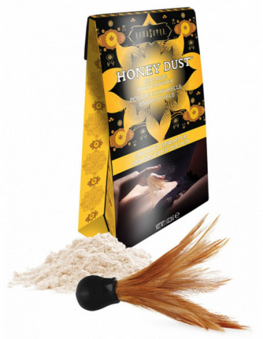 Slíbatelný tělový pudr KamaSutra Honey Dust Coconut Pineapple - 28 g