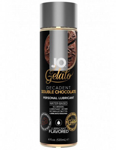 Lubrikační gel System JO Gelato Dvojitá čokoláda - 120 ml