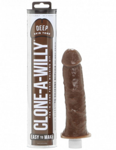 Clone-A-Willy Deep Skin Tone (vibrátor) - sada pro odlitek penisu