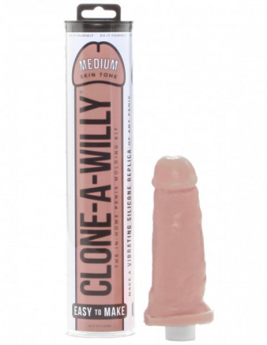 Clone-A-Willy Medium Skin Tone (vibrátor) - sada pro odlitek penisu