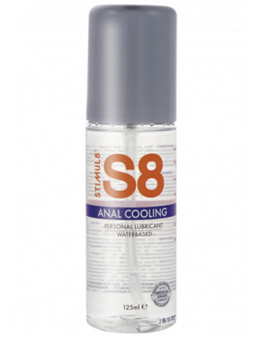 Chladivý anální lubrikant S8 Anal Cooling, 125 ml